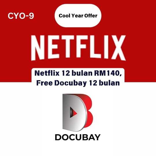 Netflix & Docubay (1 YEAR)