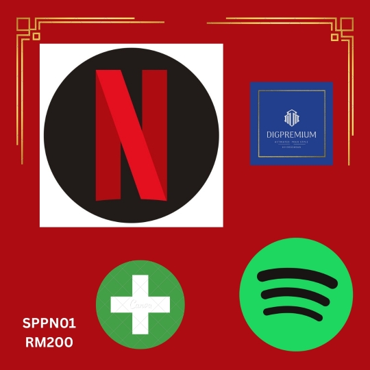 Spotify Plus Netflix (1 year)