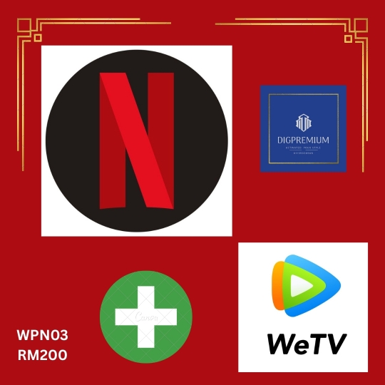 WeTV Plus Netflix (1 year)