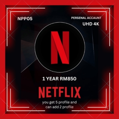 Netflix 4k Persenal, 1 Tahun