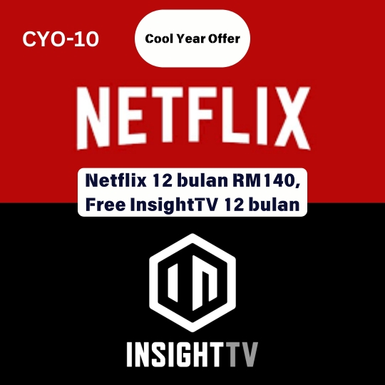 Netflix & Insightv ( 1 YEAR)