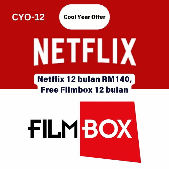 Netflix & Filmbox (1 YEAR)