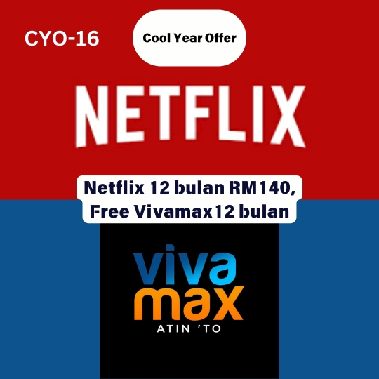 Netflix & Vivamax (1 YEAR)
