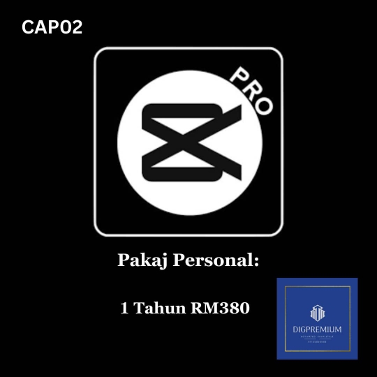 CapCut Pro 1 tahun