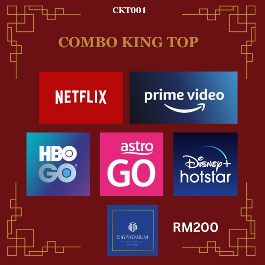 Combo King Top  3 bulan