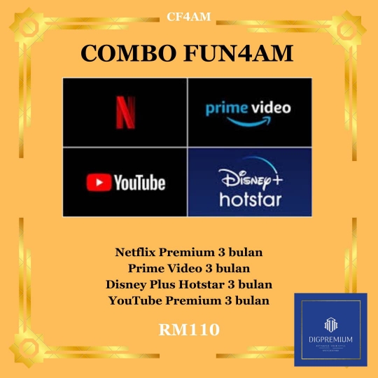 Combo Fun4AM  3 bulan